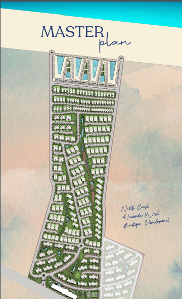 ماستر بلان قرية هاسيندا ويست رأس الحكمة بالساحل الشمالي