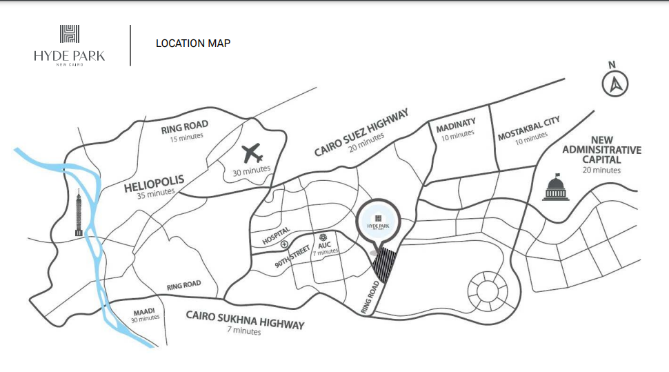 موقع هايد بارك التجمع الخامس